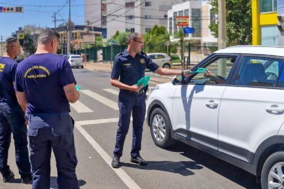 Campanha reforça alerta no trânsito na primeira noite de Carnaval