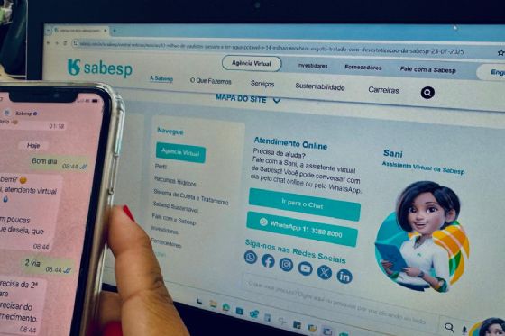 Sabesp informa funcionamento dos canais de atendimento no feriado da Paixão de Cristo