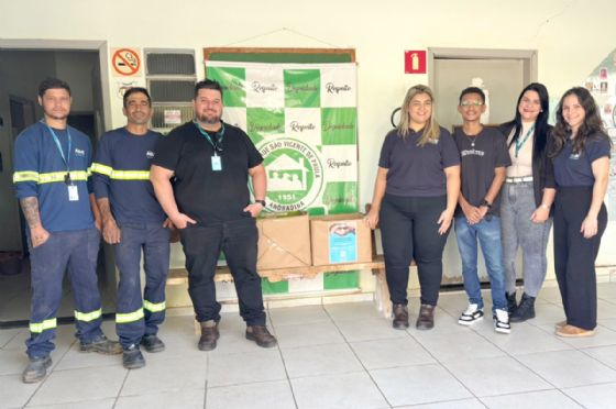 Águas Andradina e Águas Castilho comemoram o Dia Nacional do Voluntariado com ações em projetos sociais