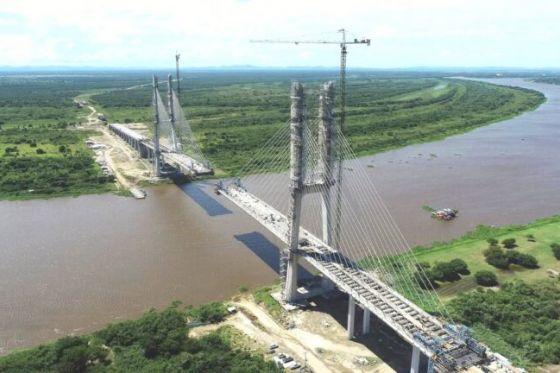Conexao fisica da Ponte da Bioceanica entre Brasil e Paraguai deve ocorrer em junho