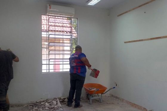 Com obras de manutenção no piso, Museu Ferroviário suspende visitação pública por uma semana