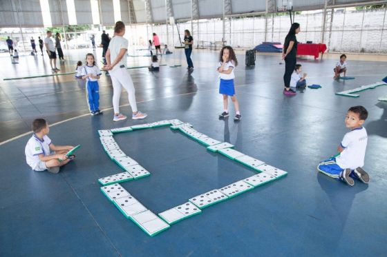Manuela Coqueiro é campeã do Campeonato de Dominó da Educação Infantil em Andradina