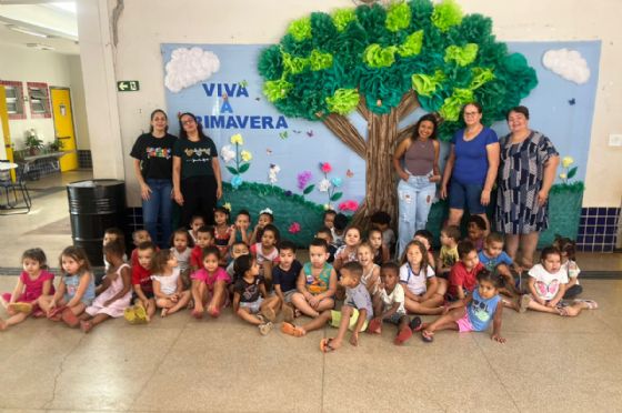 Departamento de Meio Ambiente encerra ações do Dia da Árvore com plantio no Projeto Renovo Social