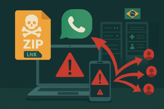 Golpe com arquivo ZIP no WhatsApp Web se espalha por Andradina e atinge servidores públicos