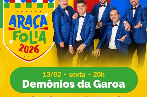Demônios da Garoa invadem o Araça Folia de Araçatuba