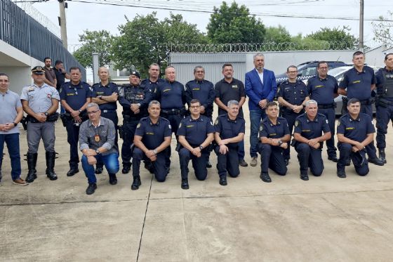 Deputado ministra palestra na solenidade dos 30 anos da 1ª turma da GCM de Tatuí