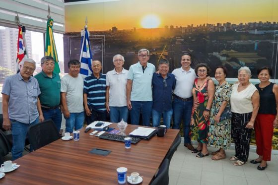 Diretoria do Nipo faz visita de cortesia à Prefeitura