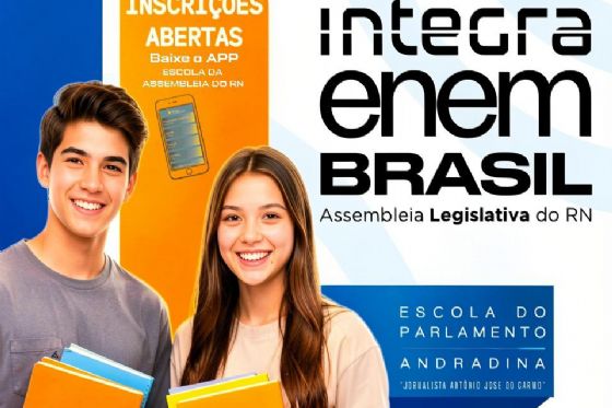 Começa nesta terça-feira a inscrição para preparatório gratuito do Enem na Câmara de Andradina