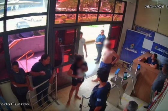 Guarda municipal de Araçatuba salva bebê de 22 dias em frente à Prefeitura