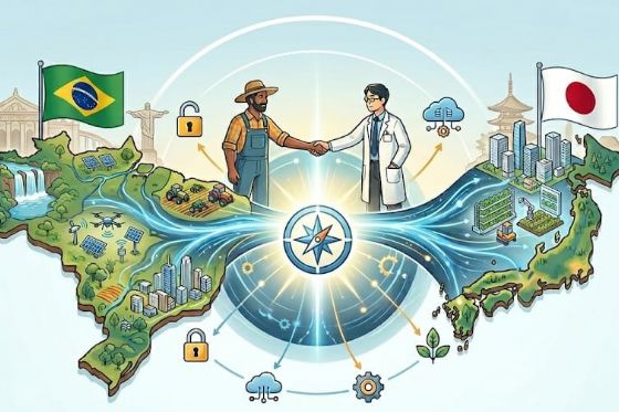 Brasil e Japão apresentam plataforma de dados agrícolas e propõem consórcio para protegê-los