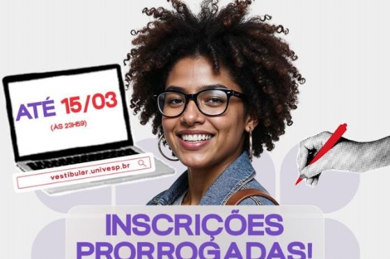 Inscrições do Vestibular Univesp 2026 são prorrogadas até domingo (15)