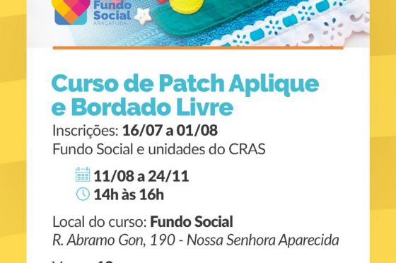 Fundo Social de Araçatuba abre inscrições para três cursos gratuitos de qualificação