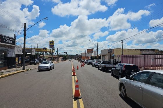 Intervenções na Avenida Guanabara alteram trânsito para instalação de semáforos