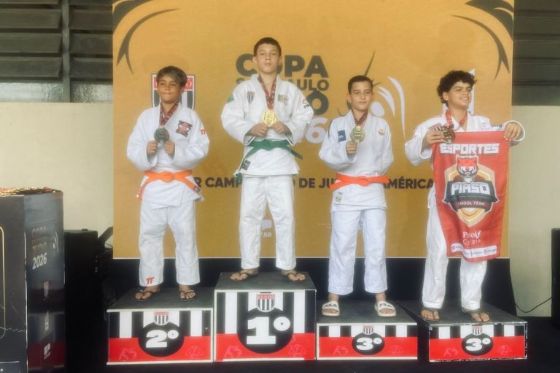 Judocas de Araçatuba conquistam medalhas na Copa São Paulo de Judô
