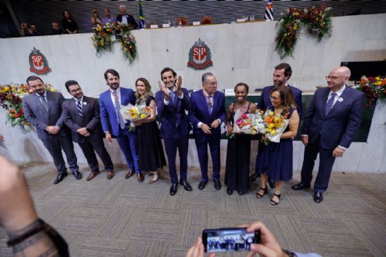 Maurílio Biagi Filho e Guilherme Piai recebem maior honraria da Alesp por atuação no agro paulista