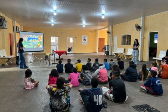 CONSCIENTIZAÇÃO: Águas Andradina leva educação ambiental para instituição social