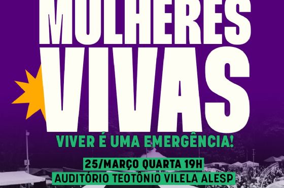 MULHERES VIVAS: audiência pública na ALESP debate enfrentamento à violência contra mulheres