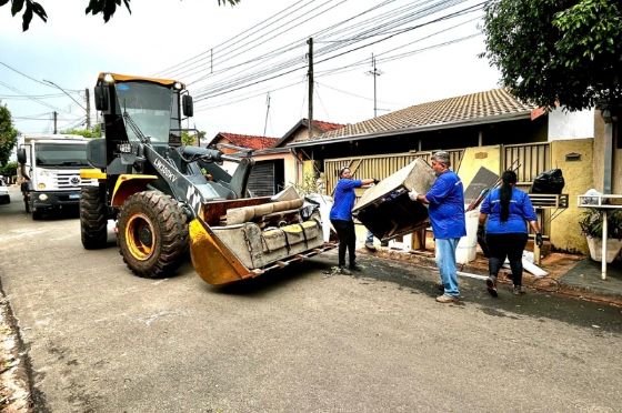 Mutirão “Andradina Limpa” começa hoje na Vila Mineira com foco no combate à dengue