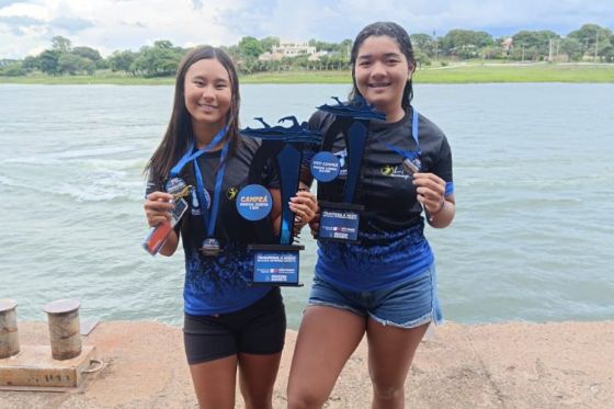 Nadadores de Araçatuba são destaque na Travessia do Canal de Pereira Barreto