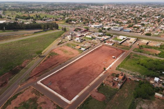 Prefeitura de Andradina inicia construção de centro poliesportivo na Vila Messias com foco em saúde e convivência comunitária