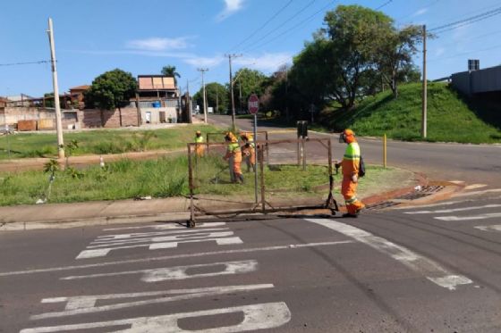 Obras e limpeza avançam durante o Carnaval em Araçatuba