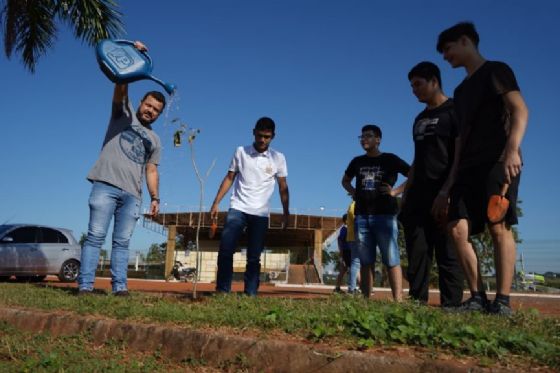 Araçatuba planta 50 mudas nativas e antecipa ações da Semana do Meio Ambiente