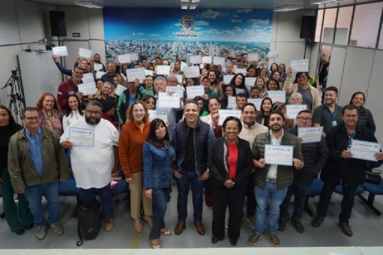 Araçatuba empossa novos membros das Comissões Internas de Prevenção de Acidentes e Assédio com foco em saúde mental e segurança no trabalho