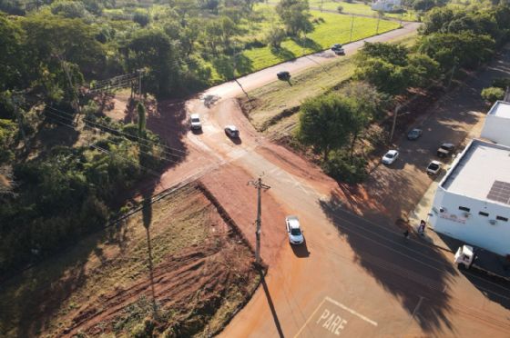 Passagem de nível na Rua Guiomar Soares melhora fluxo entre bairros em Andradina