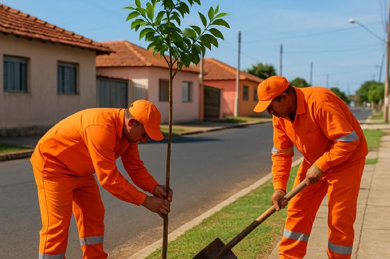 Andradina incentiva população a solicitar plantio gratuito de árvores
