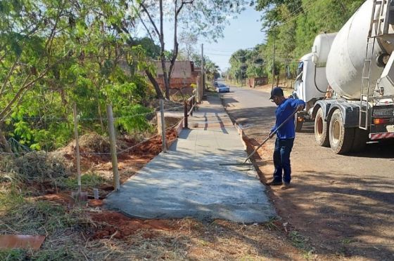 Andradina faz obras de segurança na Rua Sebastião Arantes