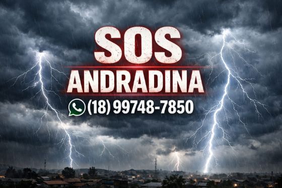 Prefeitura lança SOS Andradina para emergências durante período de chuvas