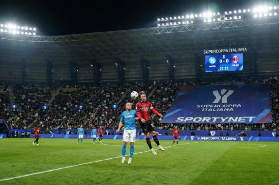 Napoli x Milan: onde assistir, horário e escalações da semifinal da Supercopa da Itália 2025
