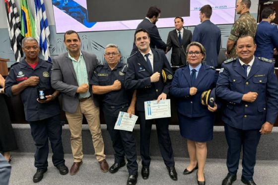 Guarda Civil Municipal de Araçatuba é homenageada com Medalha do Mérito da Defesa e Segurança Pública