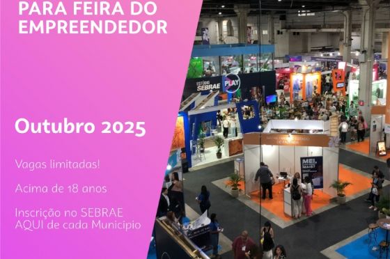 Andradina leva empreendedores em caravana gratuita para a Feira do Empreendedor 2025 do Sebrae