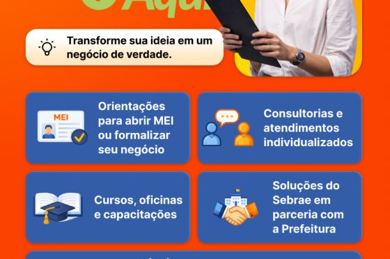Sebrae Aqui: Prefeitura de Pereira Barreto reforça suporte gratuito para empreendedores locais