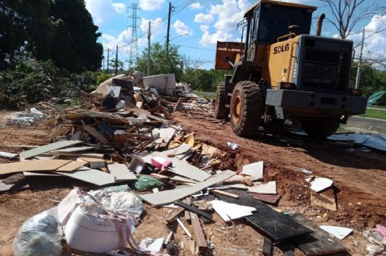 Sosp de Araçatuba recolhe o equivalente a 250 piscinas residenciais de lixo irregular em janeiro