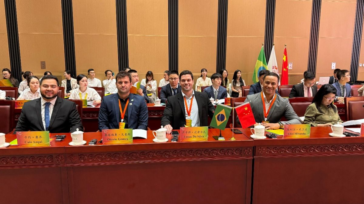 Otávio Gomes participa de Encontro de Jovens Líderes China-Brasil e destaca oportunidades para o desenvolvimento da região - Otávio Gomes participou do Encontro de Jovens Líderes China-Brasil,