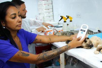 Caravana da Castração inicia em Três Lagoas com mais de 130 animais atendidos no primeiro dia - Primeiro dia da Caravana da Castração atende 134 animais em Três Lagoas