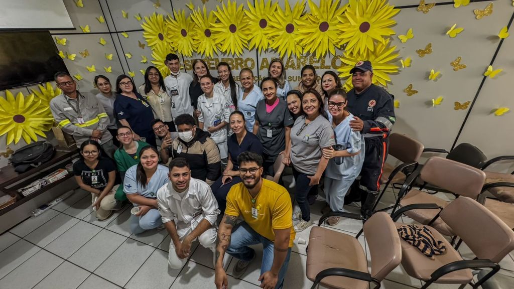 Pronto-Socorro de Araçatuba abre campanha Setembro Amarelo com foco na valorização da vida - Pronto-Socorro Aida Vanzo Dolce reforça prevenção ao suicídio com atividades especiais Pronto-Socorro de Araçatuba abre campanha Setembro Amarelo com foco na valorização da vida - Pronto-Socorro Aida Vanzo Dolce reforça prevenção ao suicídio com atividades especiais