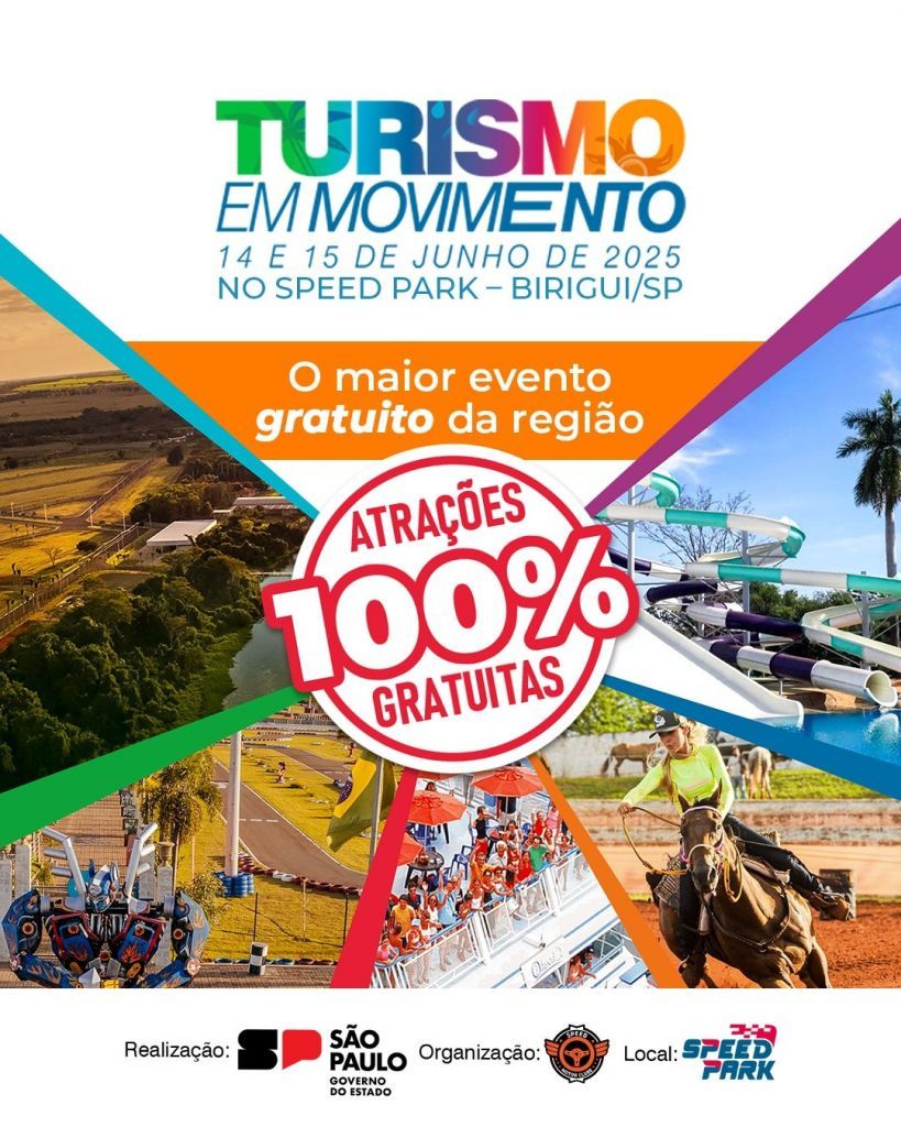 Araçatuba vai apresentar seus atrativos no Turismo em Movimento em Birigui - Turismo em Movimento